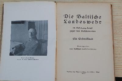 Die+Baltische+Landeswehr+im+Befreiungskampf+gegen+den+Bolschewismus.+Ein+Gedenkbuch.+