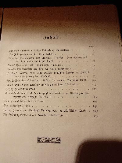 Historische+Darstellungen+und+Archivalische+Studien+++Beitr%C3%A4ge+zur+Baltischen+Geschichte