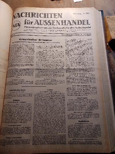 Nachrichten+f%C3%BCr+Aussenhandel+9.+Jahrgang+Nr.+149+-+227