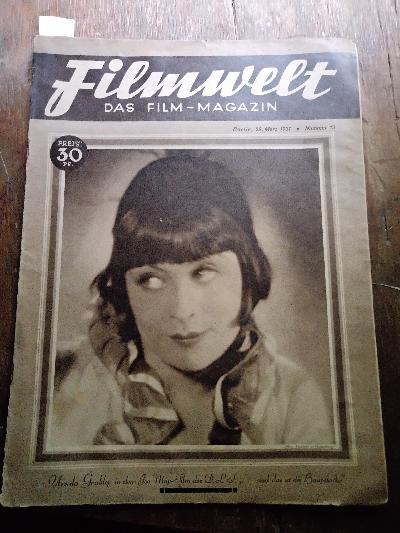 Filmwelt++Das+Film-+Magazin+Nr.+13+29.+M%C3%A4rz+1931