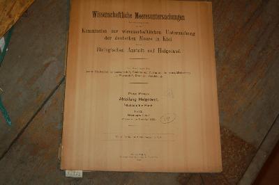 Wissenschaftliche+Meeresuntersuchungen+herausgegeben+von+der+Kommission+zur+wissenschaftlichen+Untersuchung+der+deutschen+Meere+in+Kiel+und+der+biologischen+Anstalt+auf+Helgoland++Heft+2+1933+Broschur+etwas+gr%C3%B6sser+A4