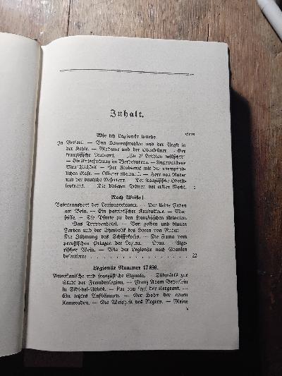 In der Fremdenlegion Erinnerungen und Eindrücke - Front Cover