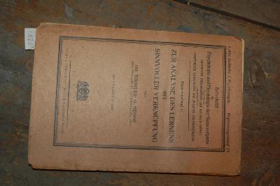 Zur+Analyse+des+Lernens+mit+sinnvoller+Verkn%C3%BCpfung