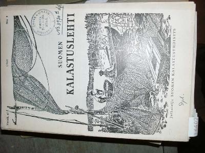 Suomen+Kalastuslehti+%28Finnl%C3%A4ndische+Fischereizeitschrift+in+finnischer+Sprache%29+25+Hefte
