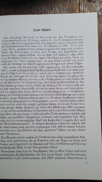 Jahrbuch des baltischen Deutschtums 1996 - Front Cover