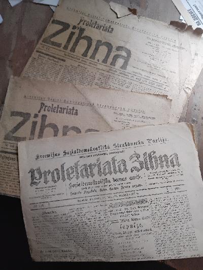 Proletariata+Zihna+%28lettische+kommunistische+Zeitung+%29%2C+Nr.+52%2C64%2C164+