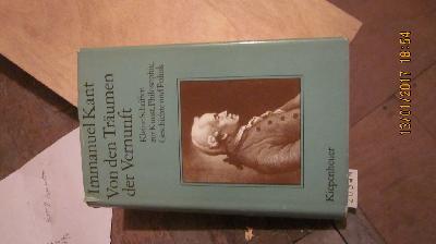 Von+den+Tr%C3%A4umen+der+Vernunft++Kleine+Schriften+zur+Kunst%2C+Philosophie+%2C+Geschichte+und+Politik