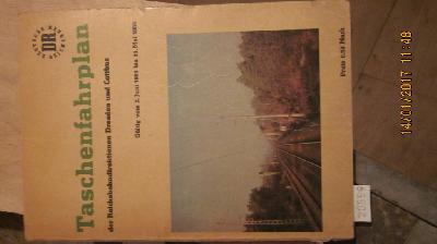 Taschenfahrplan+der+Reichsbahndirektion+Dresden+und+Cottbus++G%C3%BCltig+vom+2.+Juni+1985+bis+31.+Mai+1986