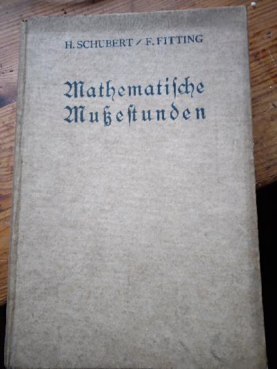 Mathematische+Mussestunden++Eine+Sammlung+von+Geduldspielen%2C+Kunstst%C3%BCcken+und+Unterhaltungsaufgaben+mathematischer+Natur