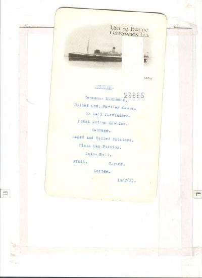 R.M.S.+Baltonia+vom+19.7.1927