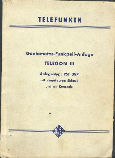 Goniometer+-+Funkpeil+-+Anlage+TelegonIII++Anlagentyp+PST+397+nit+eingebautem+Sichtteil+und+mit+Kursskale+%28Funkpeilanlage+f%C3%BCr+Schiffe%29