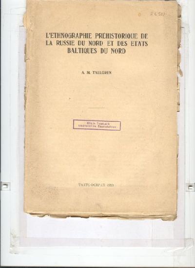 L+Ethnographie+Prehistorique+de+la+Russie+du+Nord+et+des+Etats+Baltiques+du+Nord++++Eine+unklare+Stelle+in+der+Oxforder+Handschrift+des+Rolandsliedes