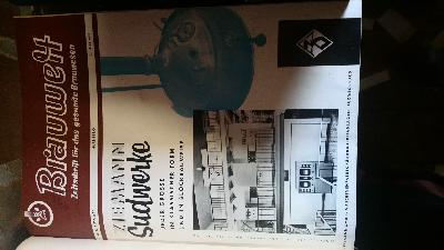+Brauwelt+Zeitschrift+f%C3%BCr+das+gesamte+Brauwesen+3+B%C3%A4nde+Juli+1957+-+Dezember+1957+und+cpl.+Jahrgang+1956+Brauwissenschaft+