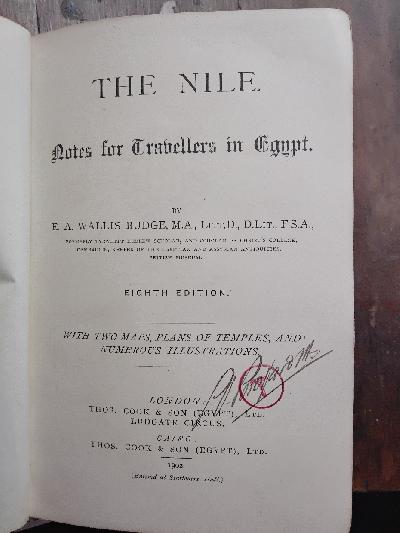 The+Nile++Notes+for+Travellers+in+Egypt