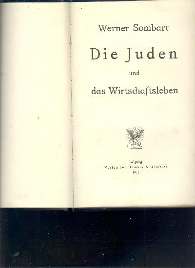 Die+Juden+und+das+Wirtschaftsleben