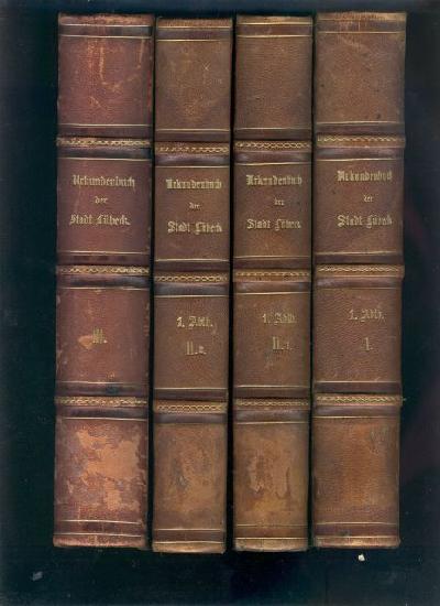 Urkundenbuch+der+Stadt+L%C3%BCbeck++4+B%C3%A4nde+%281.+Abteilung+1%2C+2.2%2C+2.2%2C+3%29