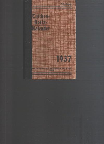 Taschen+-+Notiz+-+Kalender+f%C3%BCr+1937