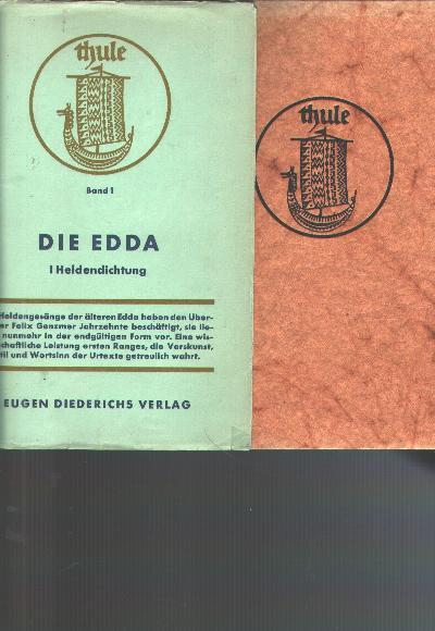 Edda++Erster+Band++Heldendichtung