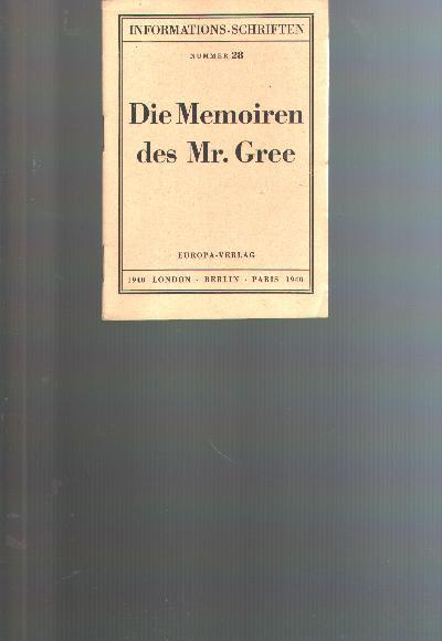 Die+Memoiren+des+Mr.+Gree