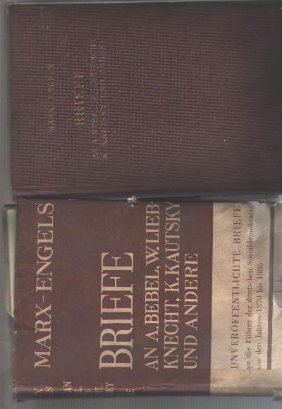 Karl+Marx+%2F+Friedrich+Engels++Briefe+an+A.+Bebel%2C+W.+Liebknecht+K.+Kautsky+und+Andere++Teil+1+1870+-+1886