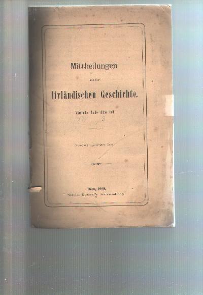 Mittheilungen+aus+der+livl%C3%A4ndischen+Geschichte++Vierzehnten+Bandes+drittes+Heft