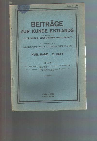 Zur+Geschichte+Heinrichs+von+Lettland+und+seiner+Zeit++Erg%C3%A4nzung+zum+Verzeichnis+der+in+Reval+vorhandenen+Inkunabeln