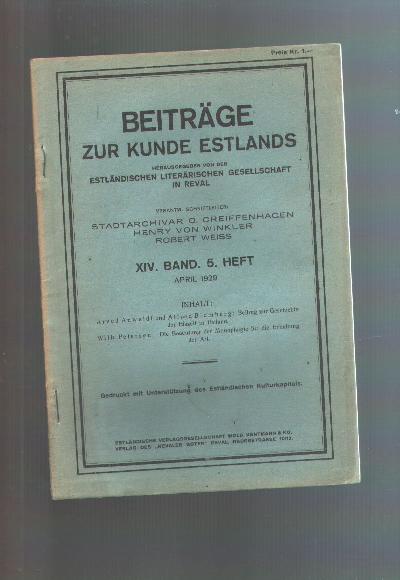 Beitrag+zur+Geschichte+der+Eiszeit+in+Estland++Die+Bedeutung+der+Monophagie+f%C3%BCr+die+Erhaltung+der+Arten