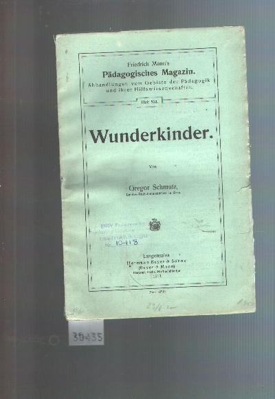 Wunderkinder