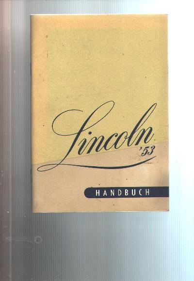 Lincoln+Handbuch