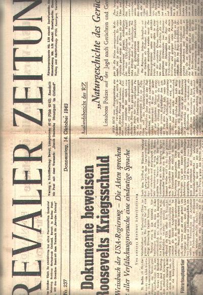 Revaler+Zeitung++14.+Oktober+1943