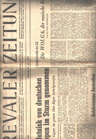 Revaler+Zeitung++28.+Juli+1942