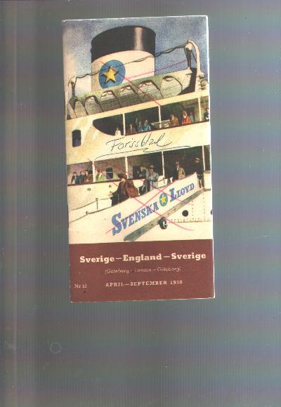 Sverige+-+England+-+Sverige++%28G%C3%B6teborg+-+London+-+G%C3%B6teborg%29++Nr.+10++April+-+September