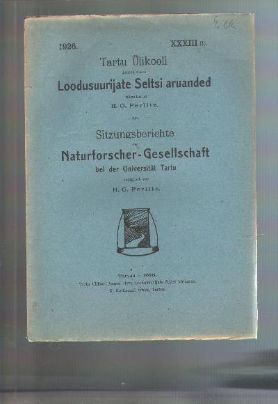 Sitzungsberichte+der+Naturforscher+Gesellschaft+bei+der+Universit%C3%A4t+Tartu++1926+XXXIII+%281%29