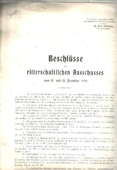 Beschl%C3%BCsse+des+ritterschaftlichen+Ausschusses+vom+12.+und+13.+Dezember+1908