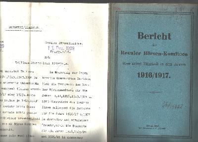 Bericht+des+Revaler+B%C3%B6rsen+-+Komitees+%C3%BCber+seine+T%C3%A4tigkeit+in+den+Jahren+1916%2F1917