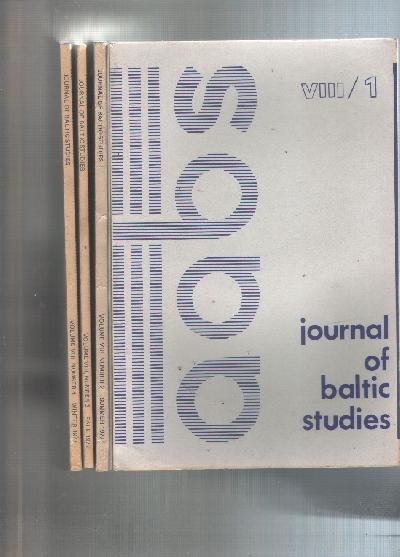 Journal+of+baltic+studies++Vol.+VIII%2C+Nr.+1-4
