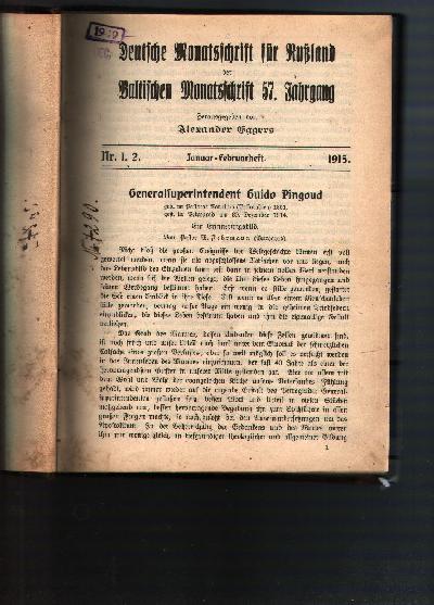 Deutsche+Monatsschrift+f%C3%BCr+Russland++der+Baltischen+Monatsschrift+57.+Jahrgang++Nr.+1+-+6