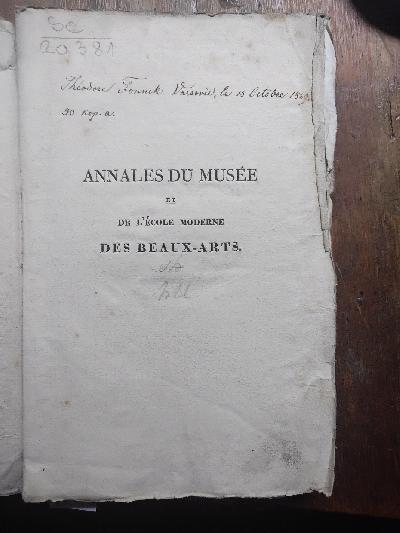 Annales+du+Musee+et+de+L+Ecole+Moderne+des+Beaux+-+Arts++Salon+de+1819.++recueil+de+morceaux+choisis+parmi+les+ouvrages+de+peinture+et+de+sculpture+expos%C3%A9s+au+Louvre%2C+le+25+ao%C3%BBt+1819%2C+et+autres+nouvelles+productions+de+l%27art%2C+grav%C3%A9s+au+trait%2C+avec+l%27explication+des+sujets+et+quelques+Observations+sur+le+merite+de+leur+execution