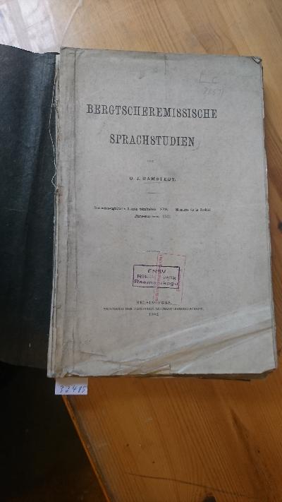 Bergtscheremissische+Sprachstudien