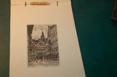 Dresden Mappe mit 13 Originalradierungen - Front Cover