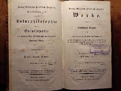 Werke++Vorlesungen+%C3%BCber+die+Naturphilosophie+als+Encyclop%C3%A4die+der+philosophischen+Wissenschaften+im+Grundrisse++Zweiter+Theil++Naturphilosophie++%28Siebenter+Band%2C+Erste+Abtheilung+der+vollst%C3%A4ndigen+Ausgabe%29