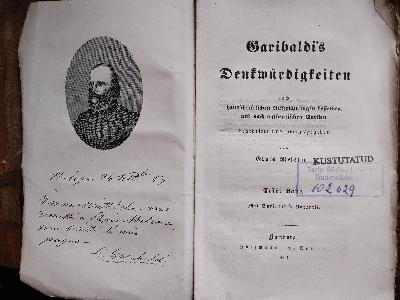 Garibaldi+s+Denkw%C3%BCrdigkeiten+nach+handschriftlichen+Aufzeichnungen+desselben%2C+und+nach+authentischen+Quellen+bearbeitet+und+herausgegeben+++Erster+Band