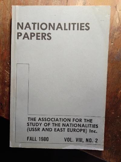 Nationalities+Papers++Vol.+VIII+Nr.+2
