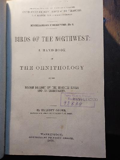 Birds+of+the+Northwest++A+Hand+-+Book+of+the+Ornithology+of+the+region+drained+by+the+missouri+river+and+its+tributaries