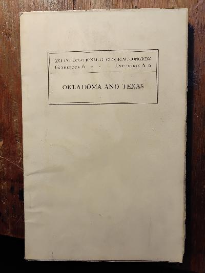 International+Geological+Congress+XVI+session++United+States%2C+1933+Guedebook+6%3A+Excursion+A-6++Oklahoma+and+Texas