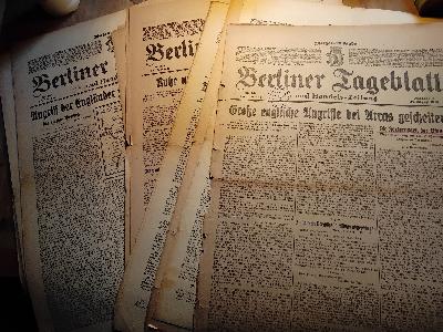 Berliner+Tageblatt+23+Ausgaben+Mitte+1918++47.+Jahrgang