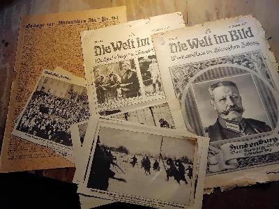 Die+Welt+im+Bild++Wochenbeilage+der+Mitauschen+Zeitung+Nr.+40+und+41+1917