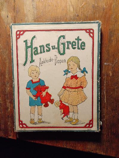 Hans+u.+Grete++Ankleide+-+Puppen