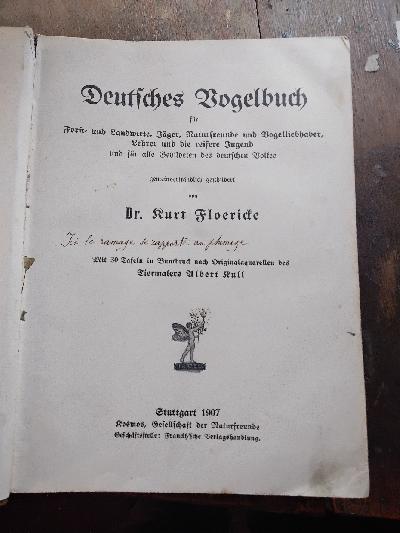 Deutsches+Vogelbuch++f%C3%BCr+Forst-+und+Landwirte%2C+J%C3%A4ger%2C+Naturfreunde+und+Vogelliebhaber%2C+Lehrer+und+die+reifere+Jugend+und+f%C3%BCr+alle+Gebildeten+des+deutschen+Volkes+gemeinverst%C3%A4ndlich+geschildert