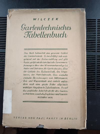 Gartentechnisches+Tabellenbuch+f%C3%BCr+Kostenermittlung%2C+Materialberechnung+und+Ausf%C3%BChrung+von+Gartenanlagen.+